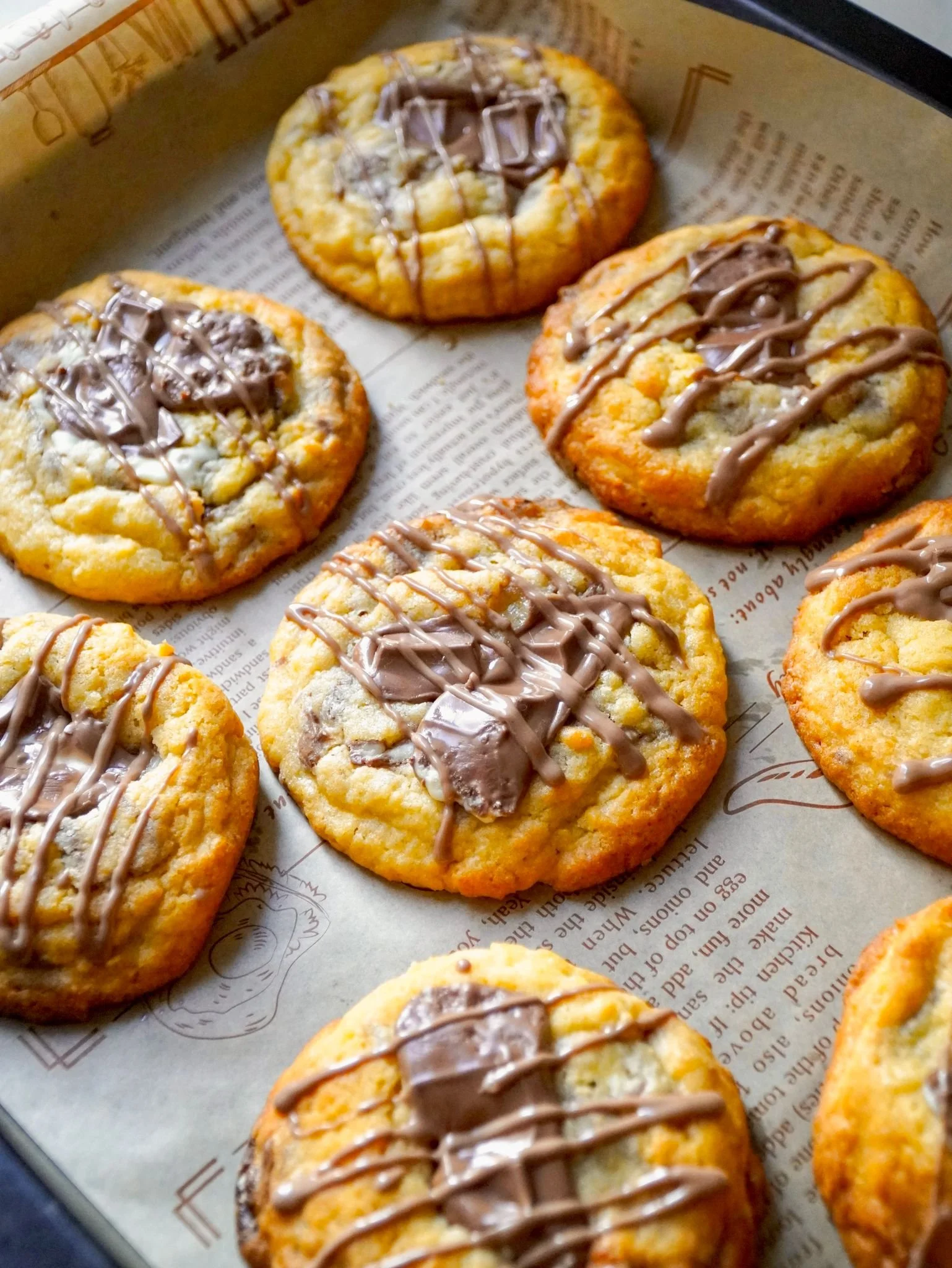 Kinder Chocolate Cookies — Angie's Kitchen